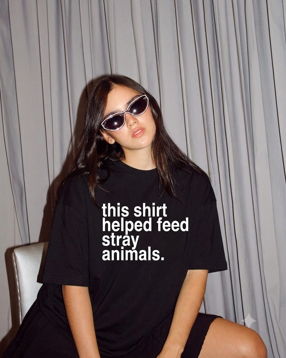 This Shirt Helped Feed Stray Animals