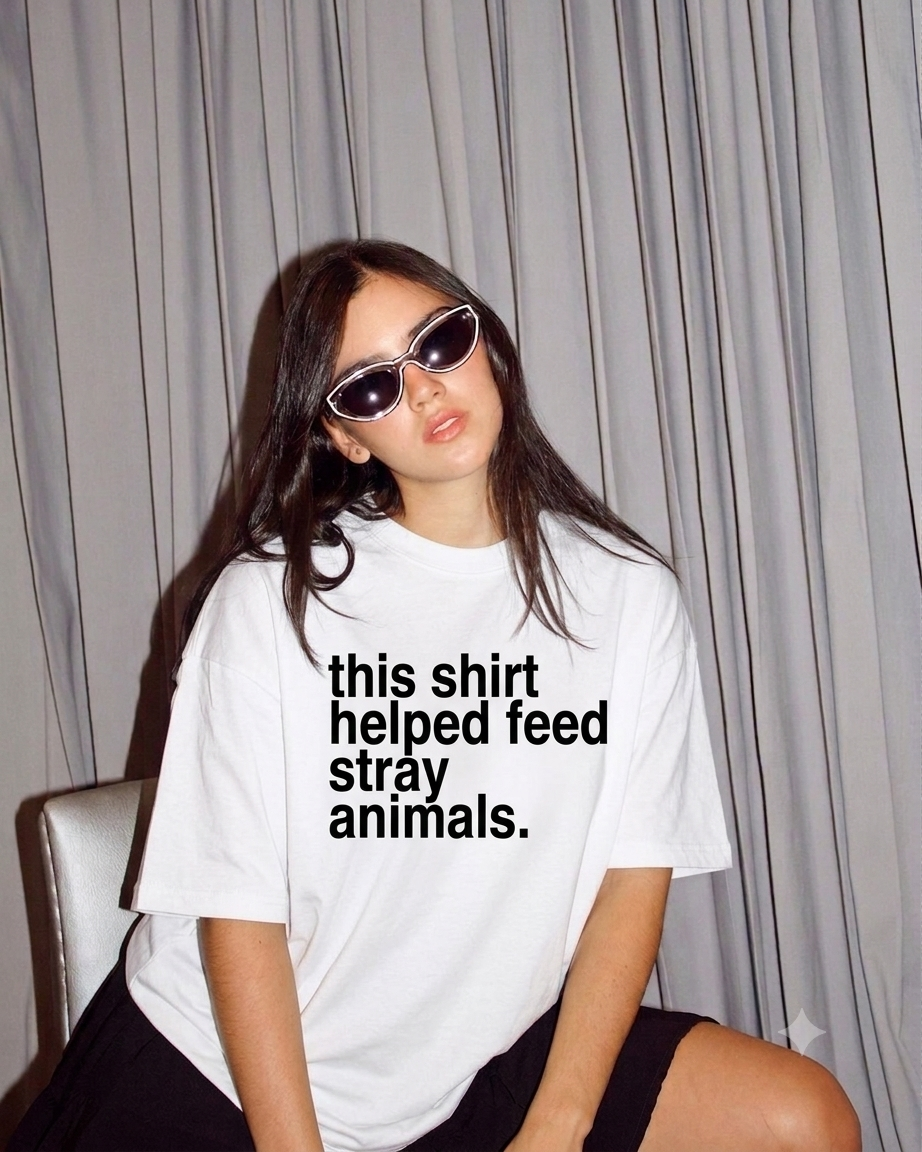 This Shirt Helped Feed Stray Animals