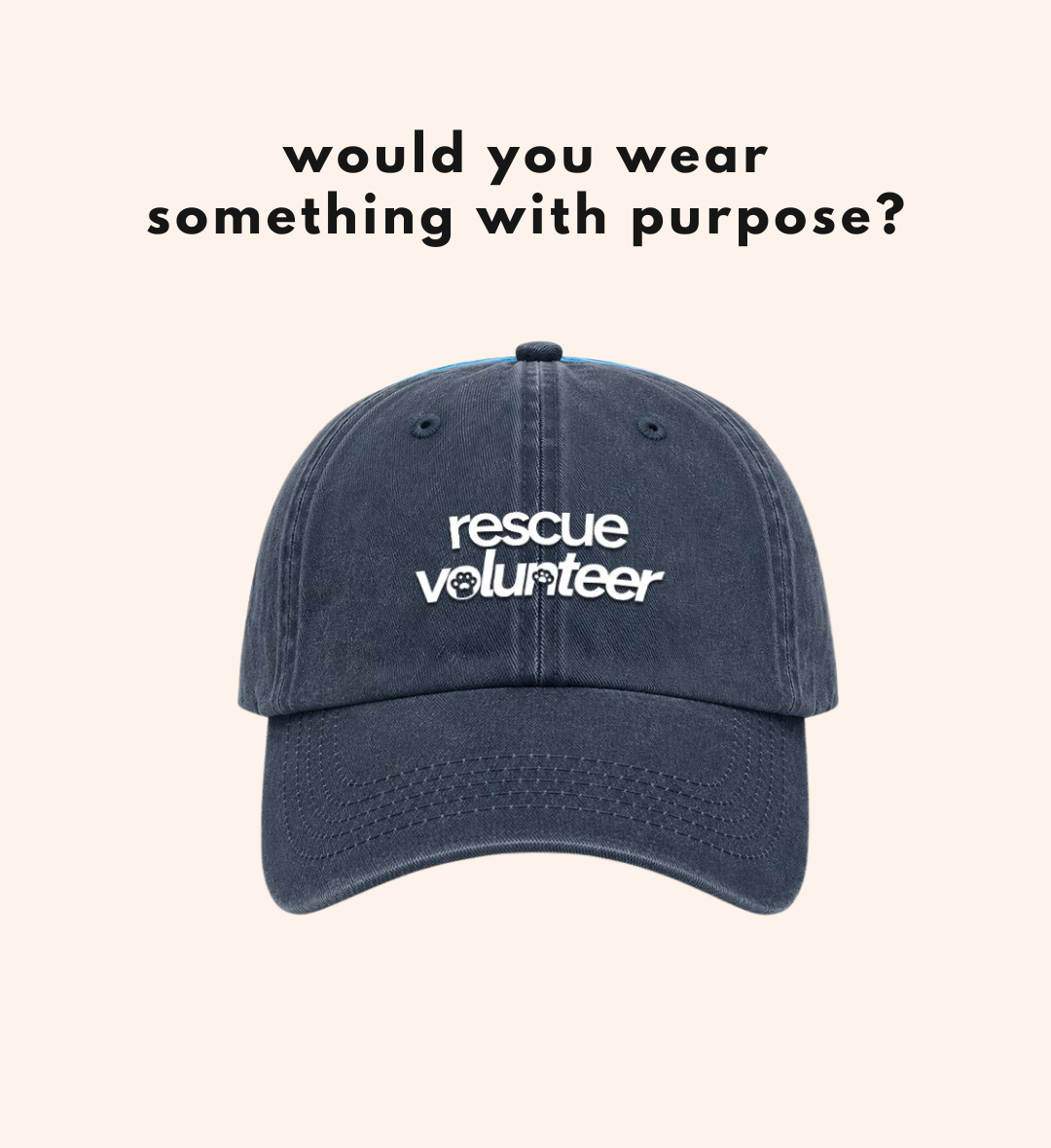 RESCUE VOLUNTEER™ VINTAGE CAP ( 12 items left )